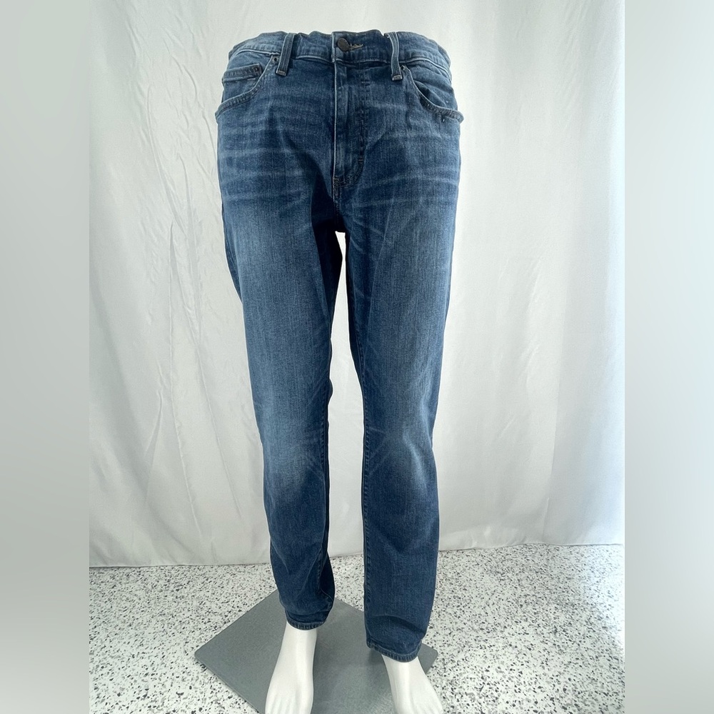 J. Crew Men's Dark Blue Straight Jeans